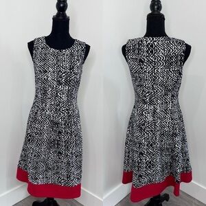 ALYX Sleeveless Skater Black and White Dress (Sz 6)
